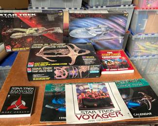 HUGE Lot of New in Box Star Trek Toys, Figurines, Games and More!