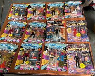 HUGE Lot of New in Box Star Trek Toys, Figurines, Games and More!