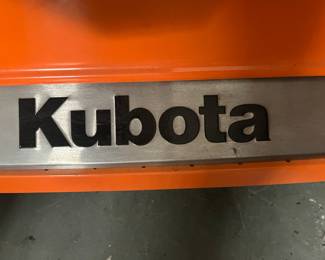 Kubota Toolbox Full of Tools