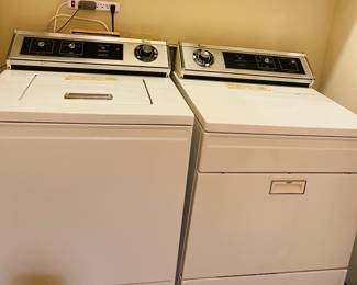 1979 is calling and wants you to know that appliances from that era never die. Whirlpool washer & electric dryer. Never own another.