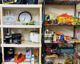 tools and useful items abound