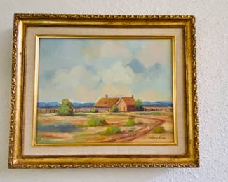 very nice original oil on canvas