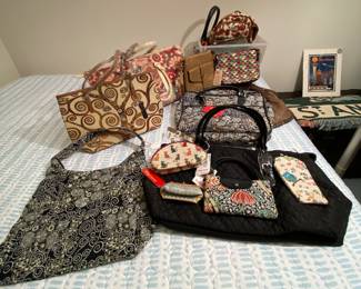 tapestry bags, travel bags, purses and unique totes