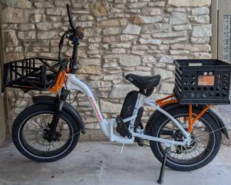 You're the coolest kid on the block with this Rad Step 2 mini electric bike. This holiday season go full gangster, on this sweet ride, Coleman did.