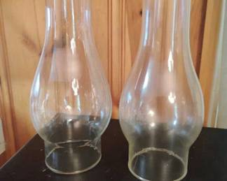 Two Hurricane Chimneys