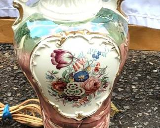 Vintage Fine China Lamp