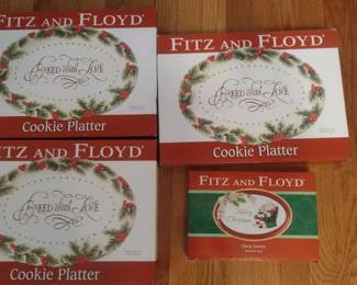 Fitz and Floyd Cookie Platters