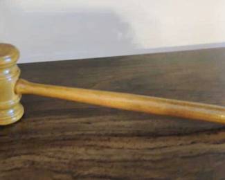 Wooden Gavel