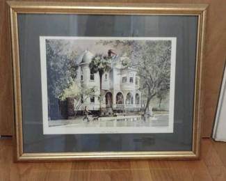 Number Two Meeting Street Framed Art