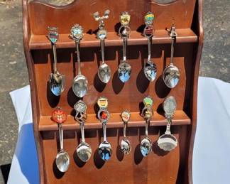 Tall Spoon Rack w/ Tray