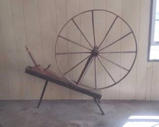 Antique Spinning Wheel