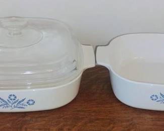 Blue Cornflower Corning Ware Casserole Dishes
