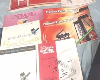 Piano Lesson Sheet Music Book