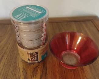 String Lights and Dish