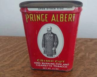 Prince Albert Tobacco Tin