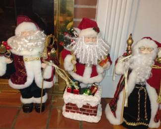 Christmas Santa Figurines