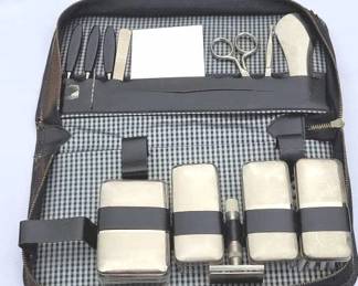 Vintage Grooming Travel Set