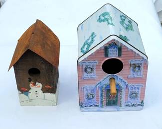 Two Bird Houses