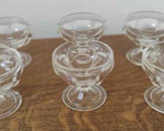 Libby Fountain Ware Sherbet Dishes