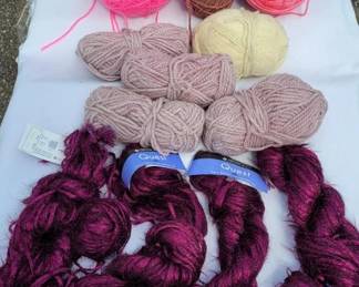 Skeins of Specialized Yarn - Lot 3