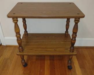 Table Cart with Wheels