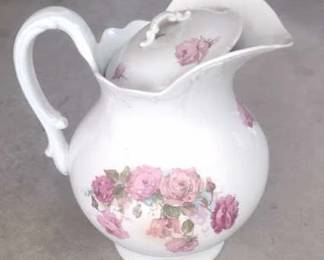 Ironstone China Water Pitcher