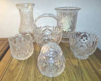 Crystal Vase Lot