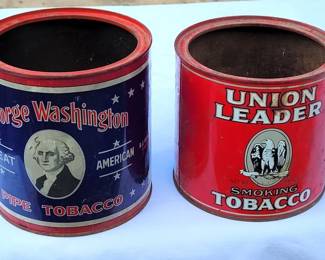 Vintage Metal Tobacco Tins (Lot 1)