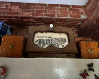 Solid Wood Bread Bin