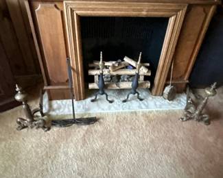Fireplace Andirons