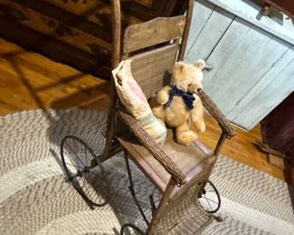 Victorian Baby Carriage/Wheelchair