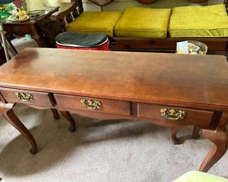 Set of 4 Cherry wood tables  $200.00 firm 