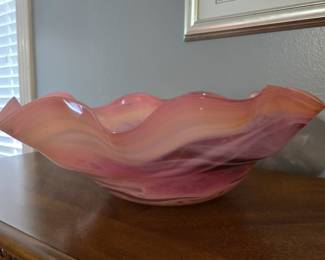 Beautiful Art Glass Bowl