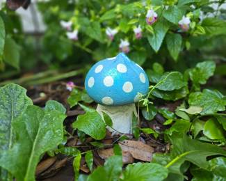 Outdoor Mushroom Garden Decor