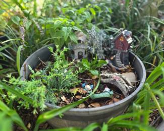 Garden Fairy Village