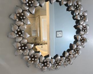 Round Metal Mirror