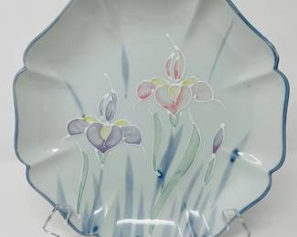 Oregano Iris Plate