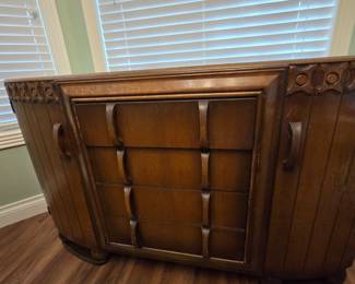 Antique Buffet Table