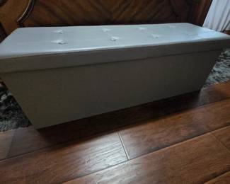 Folding Storage Bench