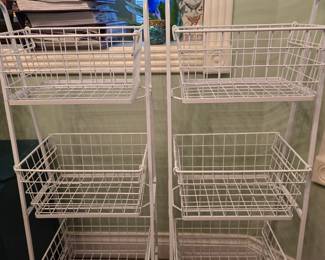 Three Tier Floor Basket Stand