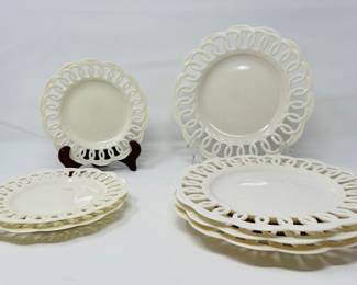 Bristol House Lattice Loop Plates
6 inch & 8 inch