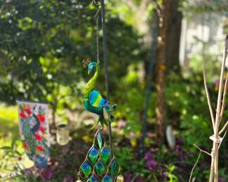 Peacock Wind Chime