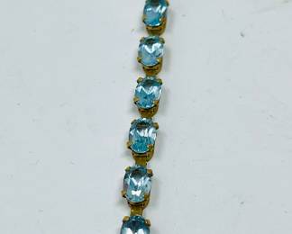 Gold Tennis Bracelet