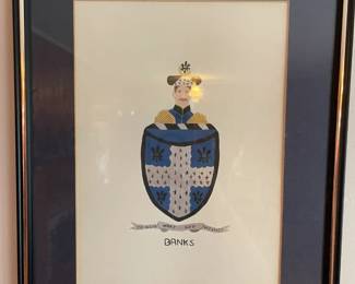 "Banks" Coat of Arms