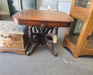 2518  Wooden Card Table 