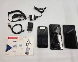 1934  3 Phones, Power Cords  Informational Pamphlets 