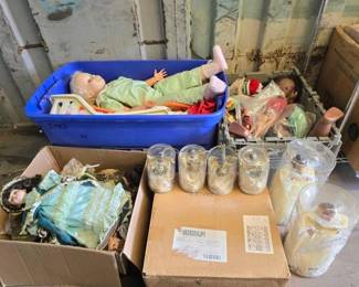 3500  Assorted Dolls and Accessories 