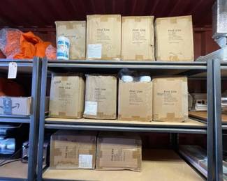 6040  10 Boxes of 75 Alcohol Wipes 