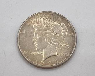 1300  1926S Silver Peace Dollar 