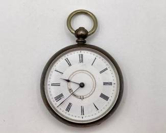 1116  Fine Silver Pocket Watch 